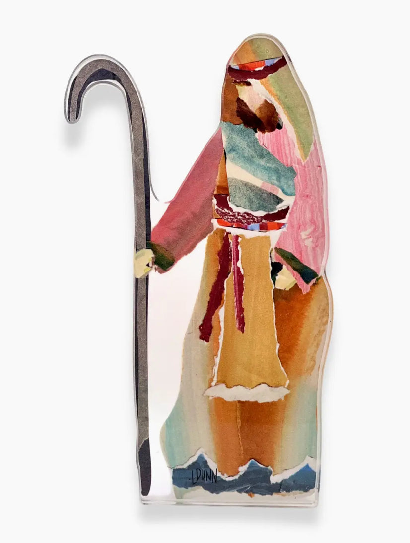 Acrylic Nativity Shepherd 1 Bitty 0.50’’