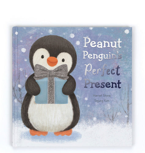 Peanut Penguin’s Perfect Present Book Jellycat