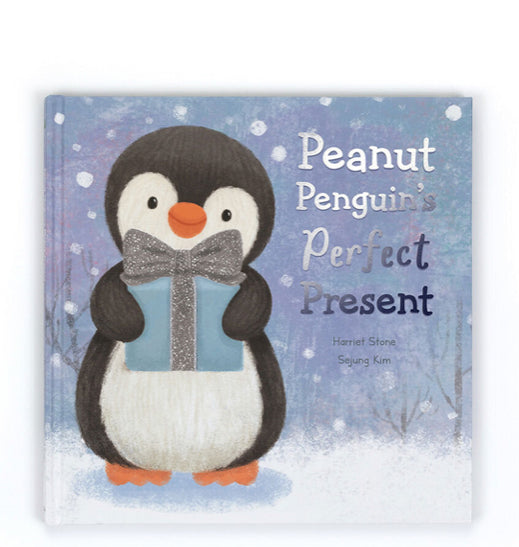Peanut Penguin’s Perfect Present Book Jellycat
