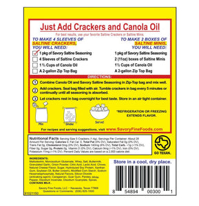 Gourmet Party Cracker Seasoning