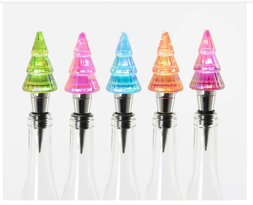 Lit Tree Shaped Bottle Stopper