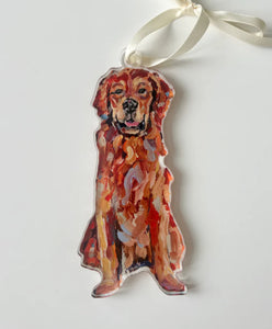 Chelsea McShane Dog Ornaments