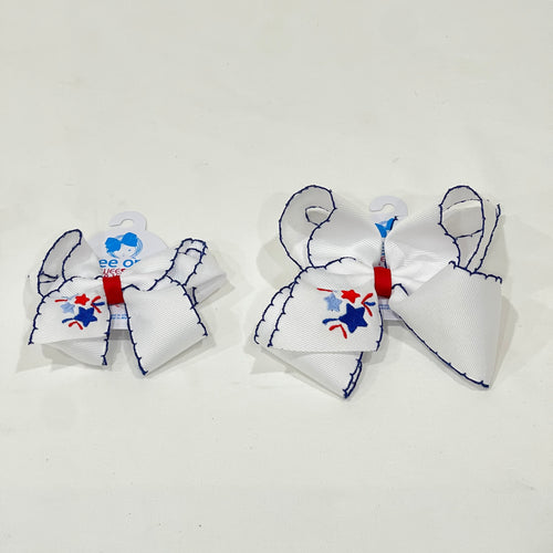 Patriotic Hair Bow