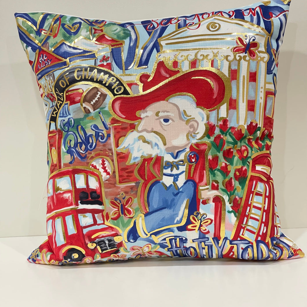 See you in Oxford 24x24 pillow