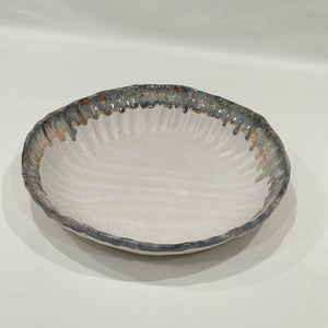Crimped Serving Bowl