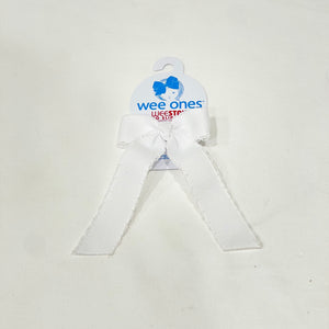 Tiny Moonstitch Bow W Tails
