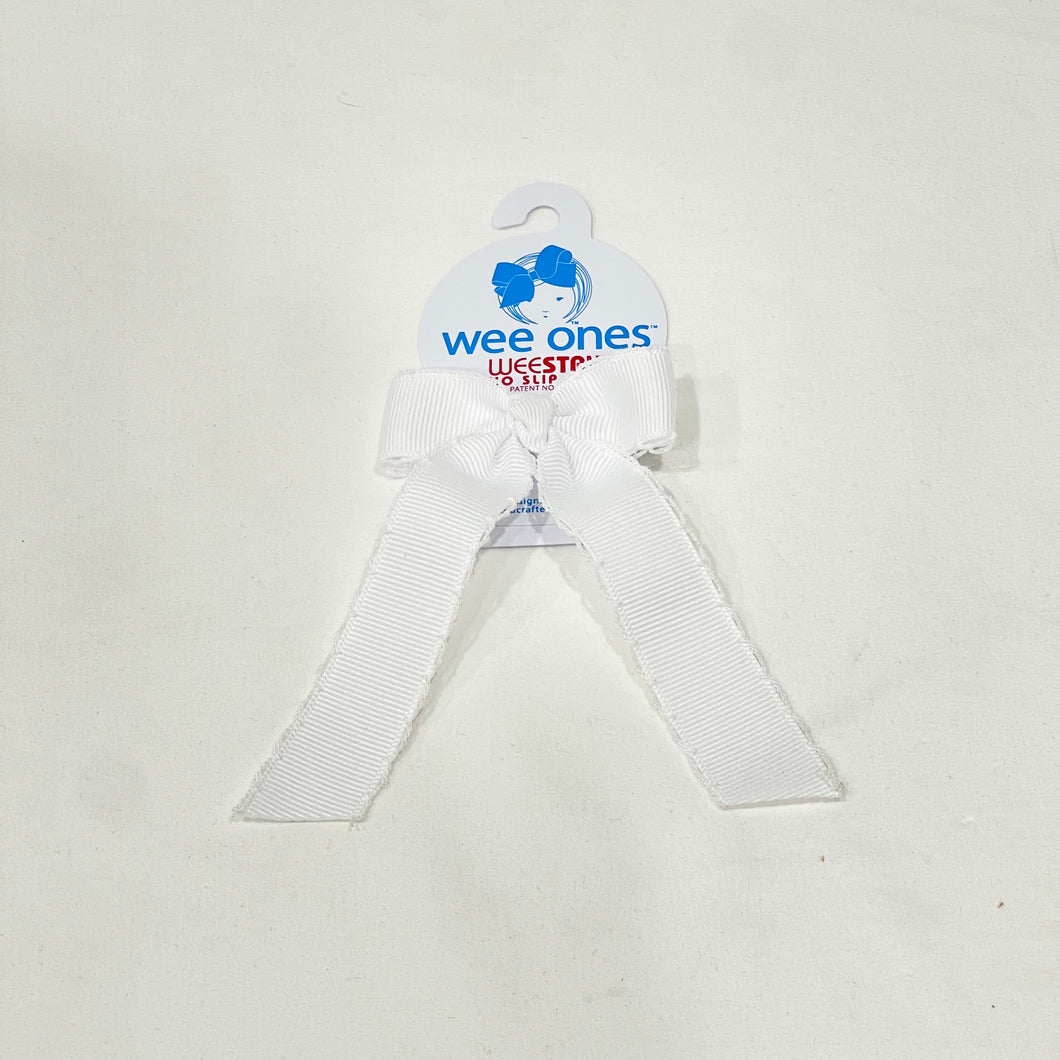 Tiny Moonstitch Bow W Tails