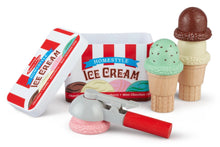 Load image into Gallery viewer, Scoop and Stack Ice Cream Cone Play Set