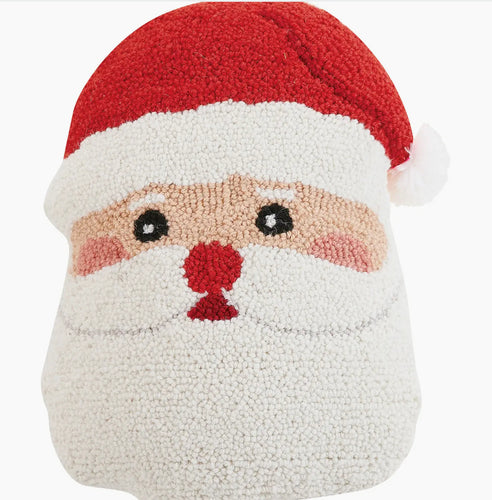 Santa Face Shaped Pillow