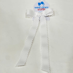 Mini Scallop Bow with tails