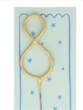 Load image into Gallery viewer, Gold Sparkler Candle