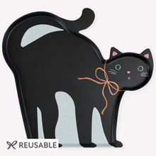 Load image into Gallery viewer, Reusable Halloween Cat Platter