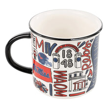 Load image into Gallery viewer, Ole Miss Collage Campfire Mug
