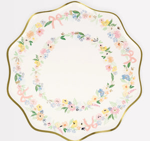 Floral paper products