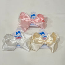 Load image into Gallery viewer, Medium French Satin Basic Bow