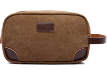 Load image into Gallery viewer, Canvas Dopp Bag