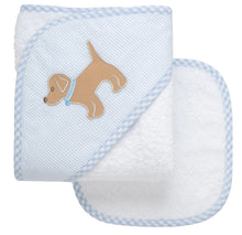 Load image into Gallery viewer, Hooded Towel and Washcloth Set