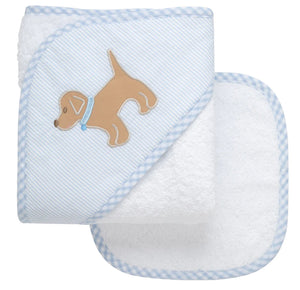 Hooded Towel and Washcloth Set