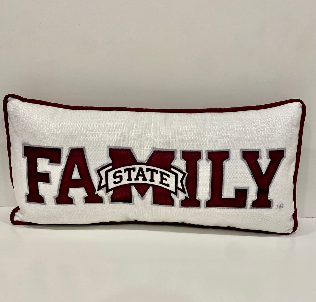 MS State Family Pillow
