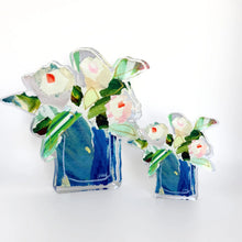 Load image into Gallery viewer, Lauren Dunn Floral Acrylic Blocks