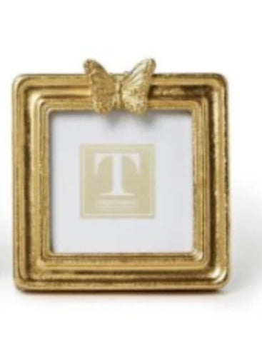 Golden Butterfly Gold Leaf Photo Frame