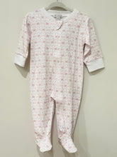 Load image into Gallery viewer, Baby Pink Bow PJ Footie