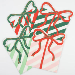 Present with Bow Napkins 16ct