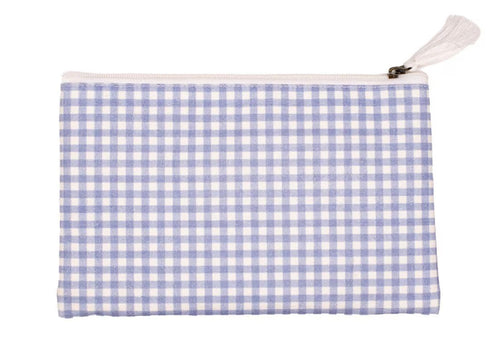 Gingham Cosmetic Bag