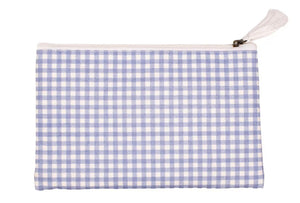 Gingham Cosmetic Bag