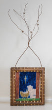 Load image into Gallery viewer, Framed Nativity Art Ornaments