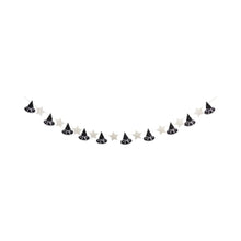 Load image into Gallery viewer, Felt Witch Hats Banner