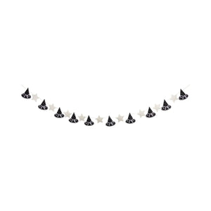 Felt Witch Hats Banner