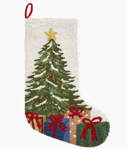 Christmas Tree and Presents Stocking