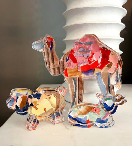 Acrylic Nativity Set Animal Add on Small