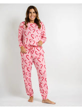 Load image into Gallery viewer, Candy Cane Wishes Lounge Set