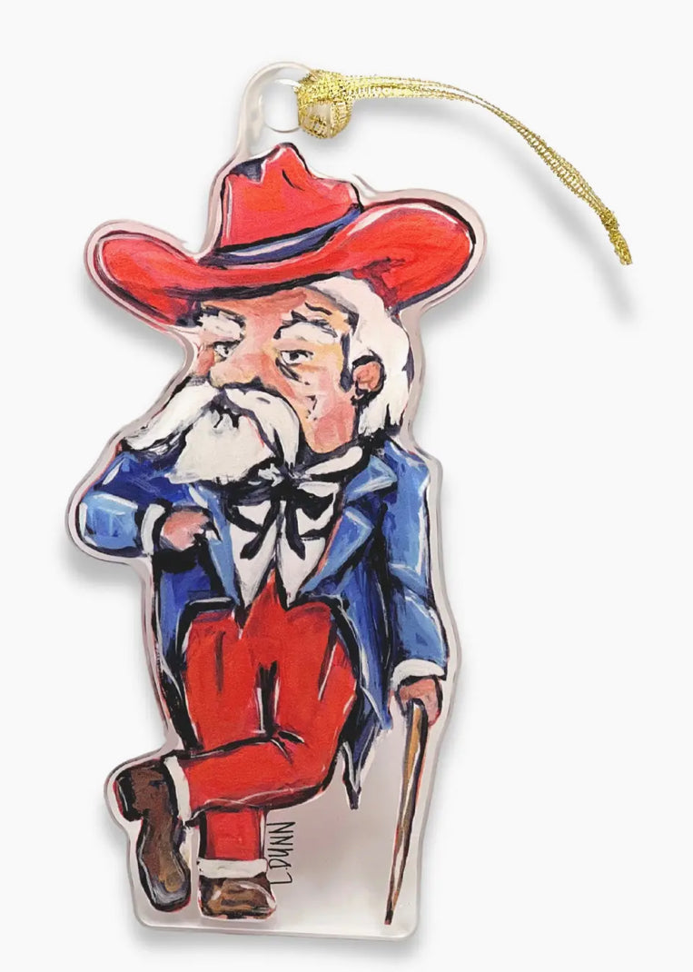 Rebel Acrylic Ornament .25’’