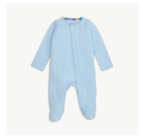 Love Lines Footie/Blue