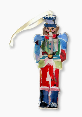 Nutcracker William Acrylic Ornament .25’’