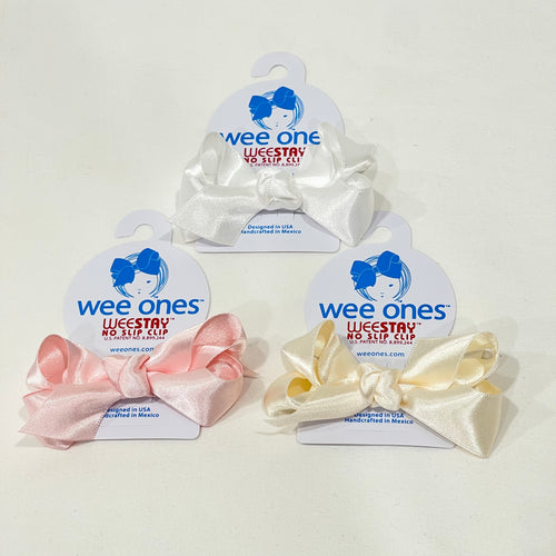 Mini French Satin Basic Bow