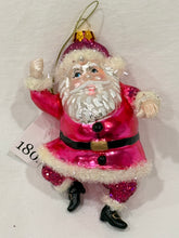 Load image into Gallery viewer, Bright Santa Ornament