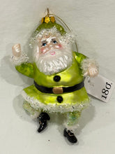 Load image into Gallery viewer, Bright Santa Ornament