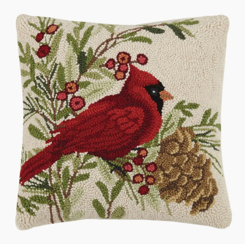 Winter Cardinal Pillow