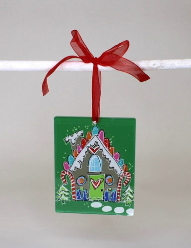 Acrylic Gingerbread Ornament 4x.3x5’’
