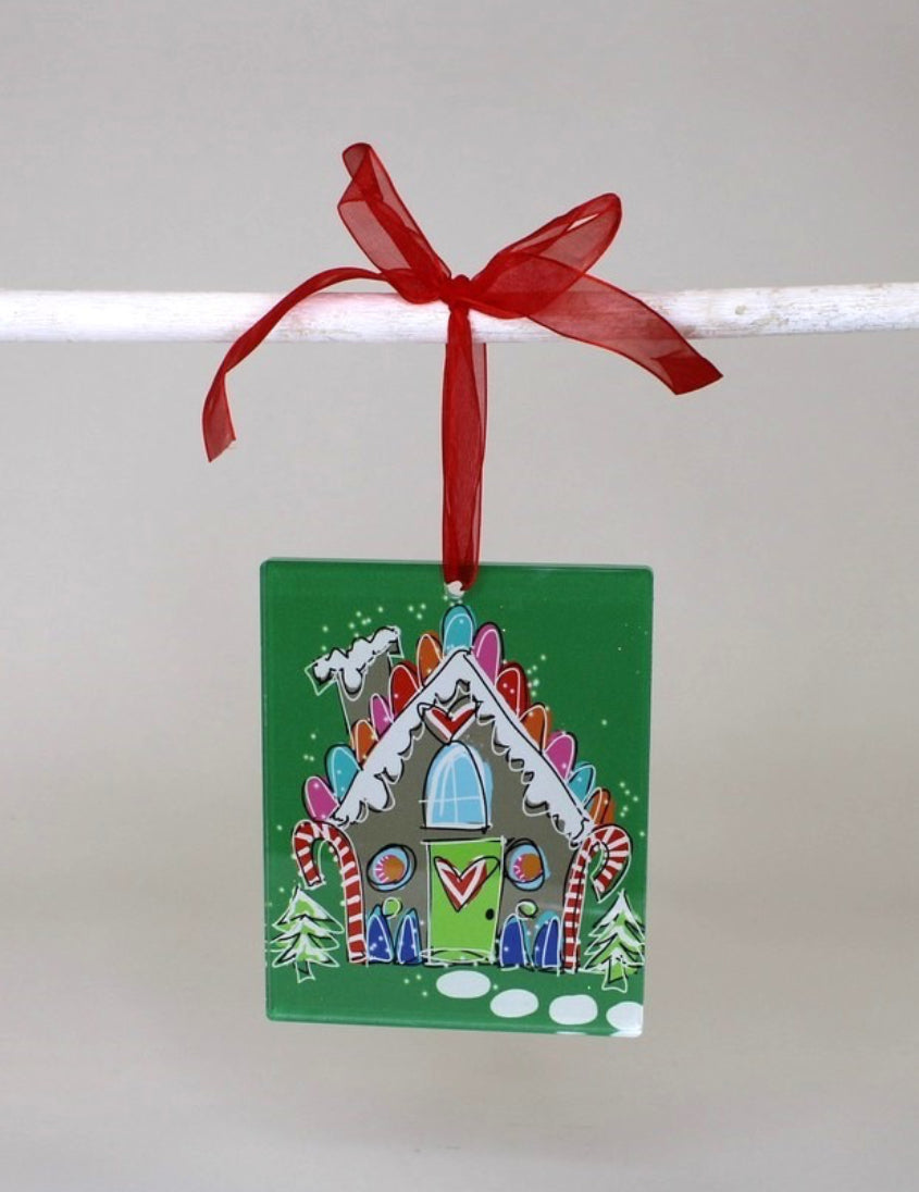 Acrylic Gingerbread Ornament 4x.3x5’’