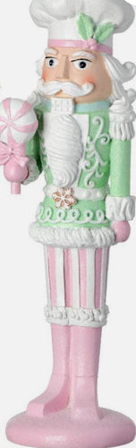 Pastel Candy Nutcracker 11.5’’ Green Lollipop