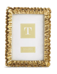 Gold Ruffles Frame