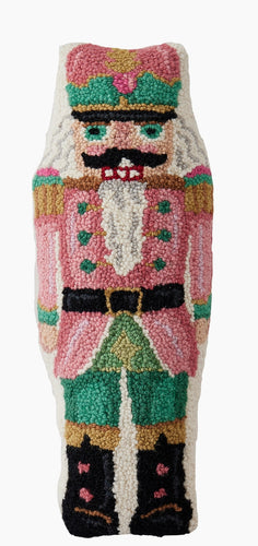 Pink Shaped Nutcracker Pillow
