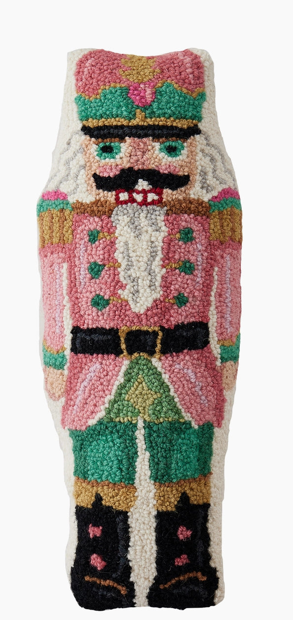 Pink Shaped Nutcracker Pillow
