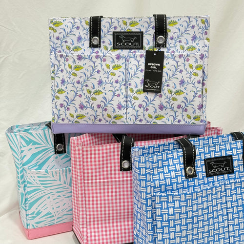 Uptown Girl Pocket Tote Bag