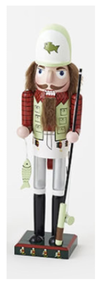 Fisherman Nutcracker 15”